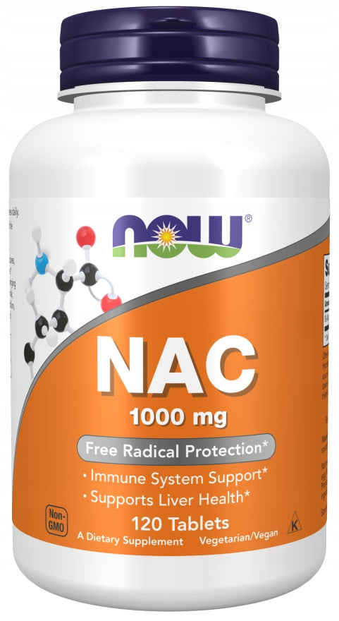 NOW Foods NAC 1000 mg 120 Tablets