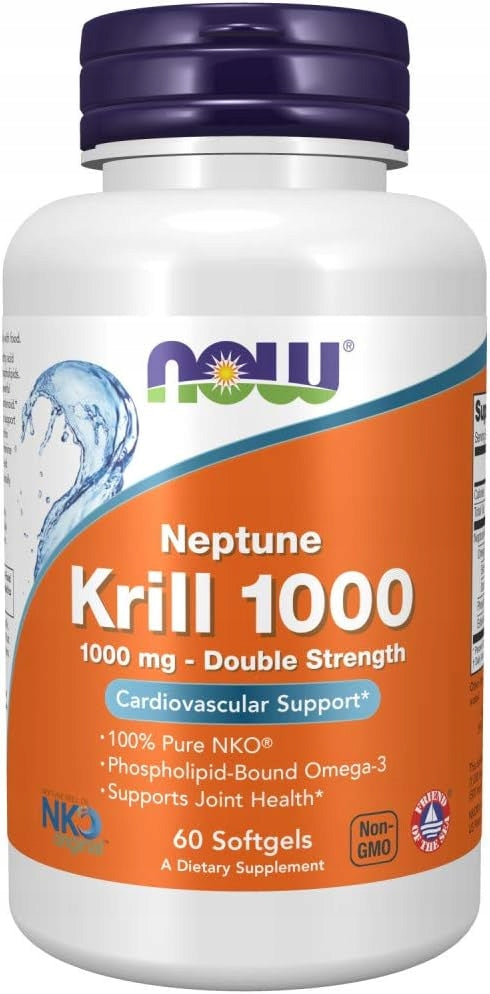 NOW Foods Neptune Krill 1000 mg 60 capsules KRILL OIL