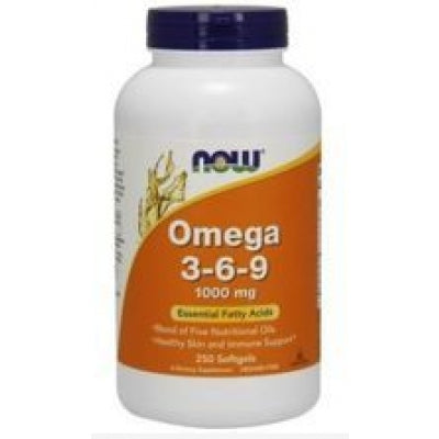 NOW Foods Omega 3-6-9 1000mg HEALTHY FATS HEART BRAIN IMMUNITY 100k Manufacturer code 733739018359