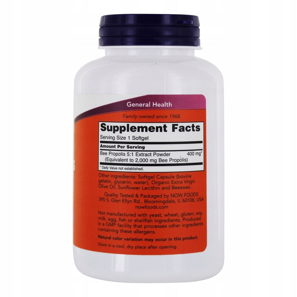 NOW Foods Propolis 2000 KIT BEE ANTIOXIDANT RESISTANCE 90caps Manufacturer code 733739025432