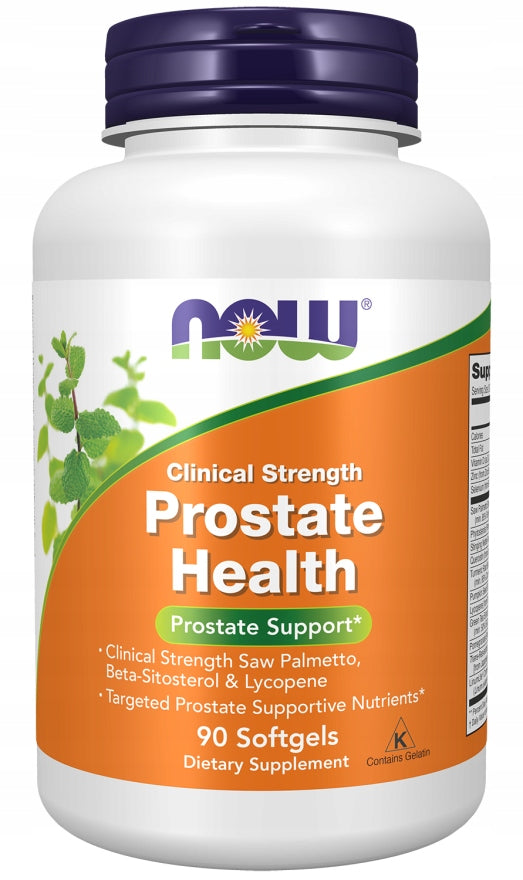 NOW Foods Prostate Health 90 softgels LYCOPENE SAW PALMETTO