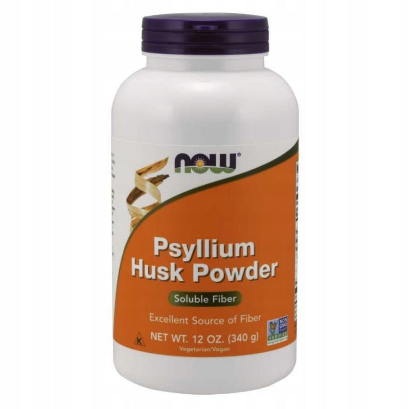 NOW Foods Psyllium Husk Powder - 12 oz (340 gram) Container