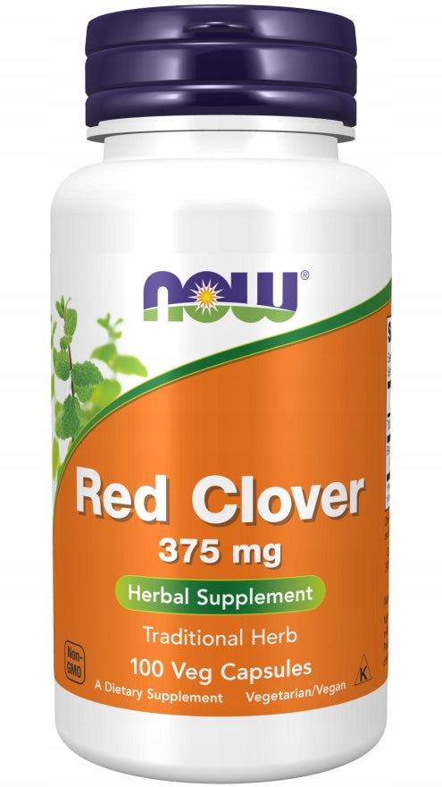 NOW Foods Red Clover 375mg 100kJ