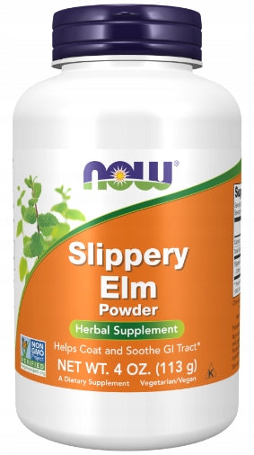NOW Foods Slippery Elm Bark Elm DIGESTION PURE POWDER 113g EAN (GTIN) 733739050601