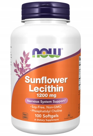 NOW Foods Sunflower Lecithin STRESS 1200mg 100k EAN (GTIN) 733739023117