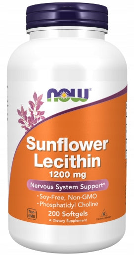 NOW Foods Sunflower Lecithin STRESS 1200mg 200softgel EAN (GTIN) 733739023131