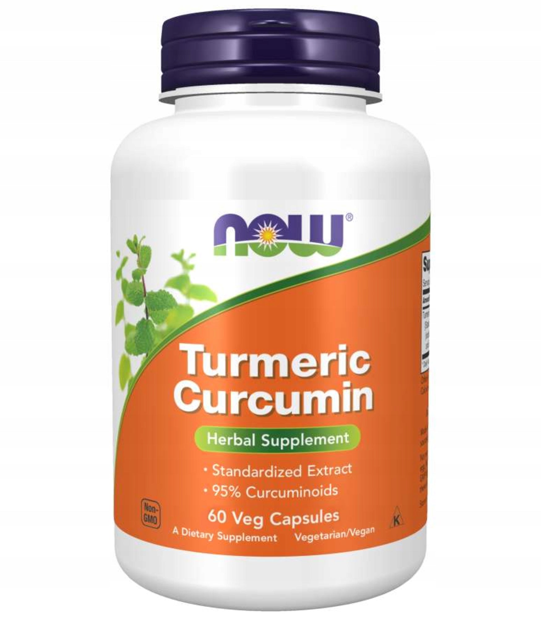 NOW Foods Turmeric Curcumin 95% CURCUMIN ANTIOXIDANT 60k Manufacturer code 733739046383