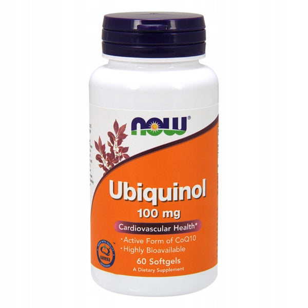 NOW Foods Ubiquinol COENZYME Q10 Kaneka Natural Japanese 100mg 60softgels EAN (GTIN) 733739031426
