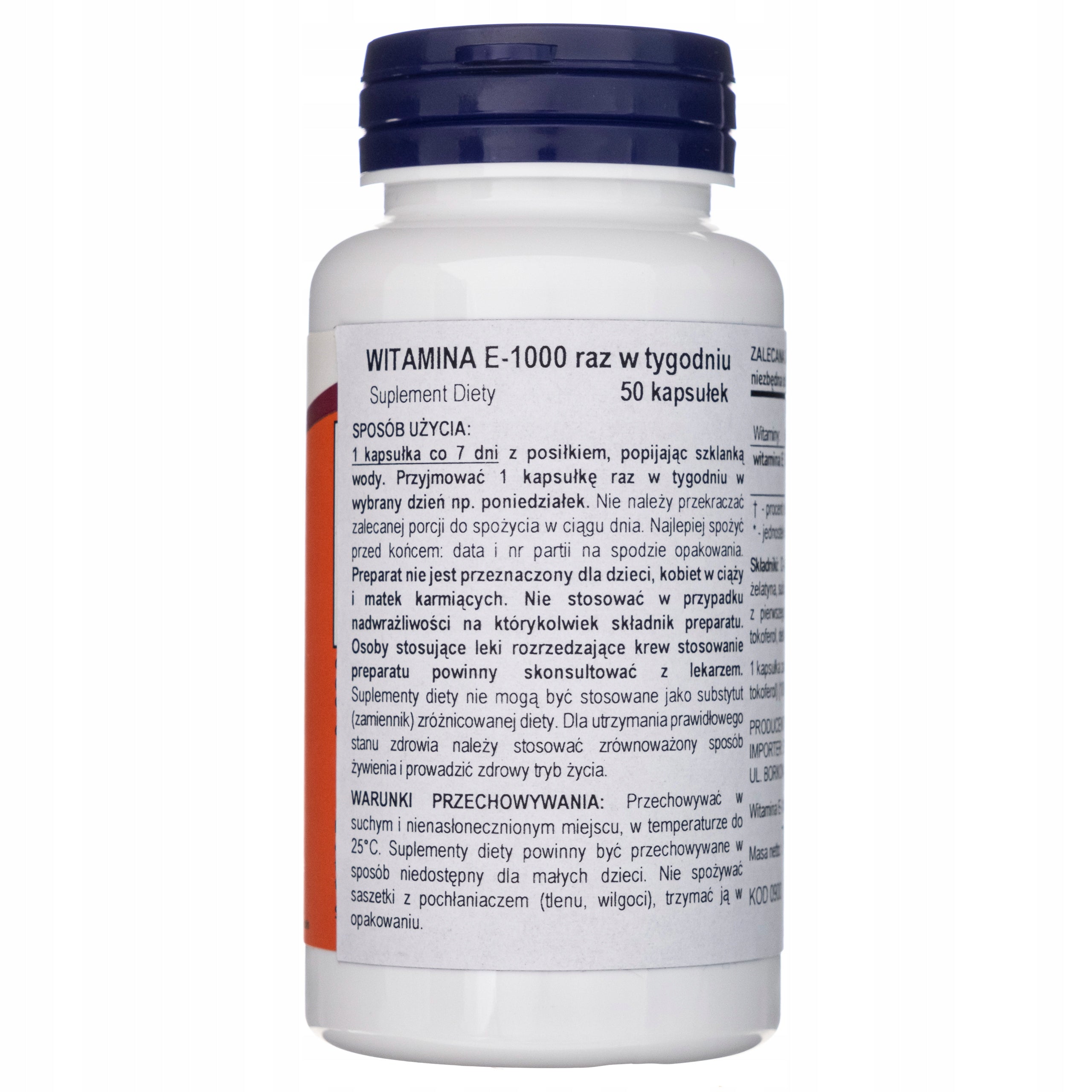 NOW Foods Vitamin E-1000 Natural VITAMIN OF YOUTH ANTIOXIDANT 50k Manufacturer code 733739009005