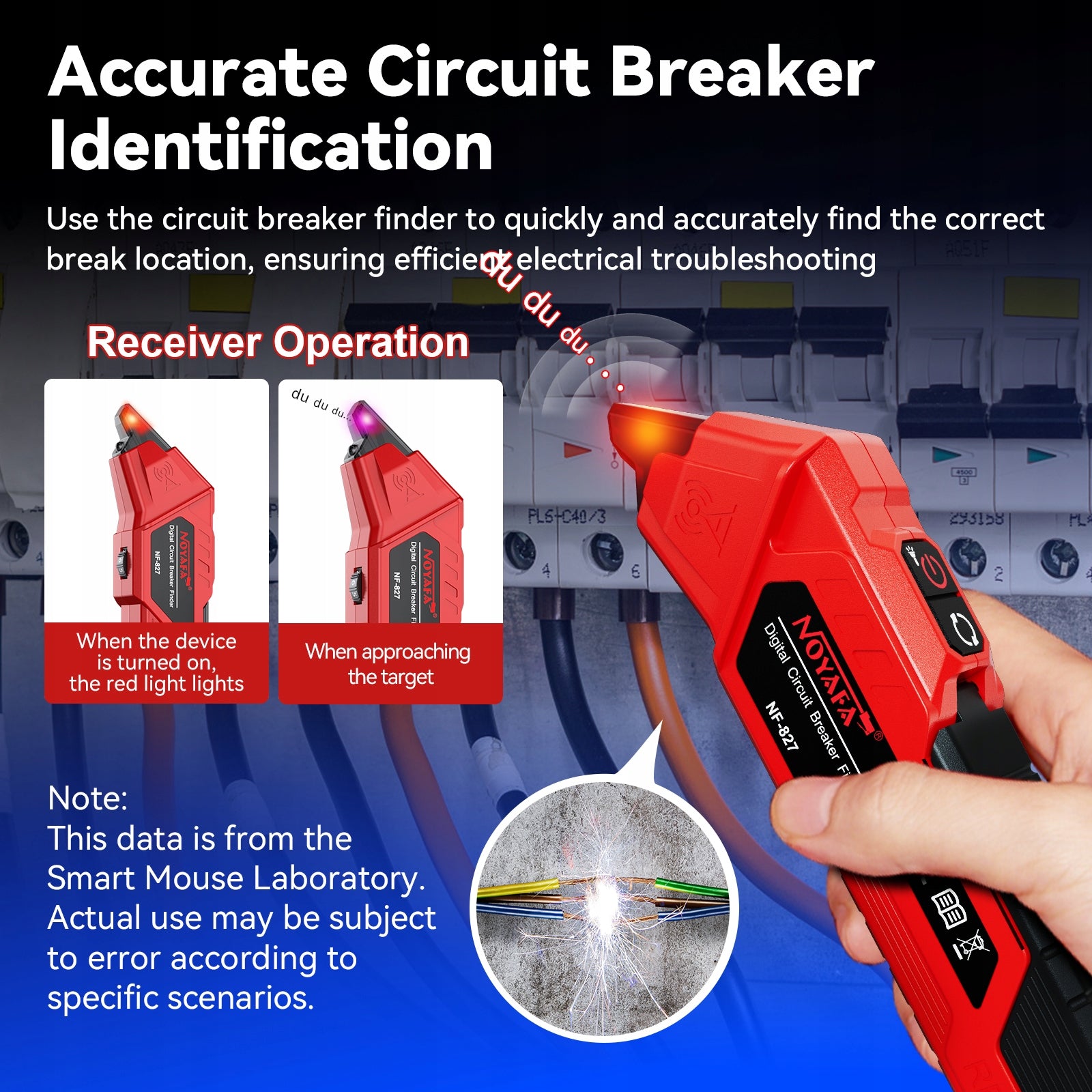 NOYAFA NF-827 Switch detector, GFCI outlet tester Packaging status original
