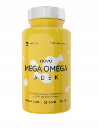 NOYO MEGA OMEGA ADEK DIETARY SUPPLEMENT 60 CAPSULES