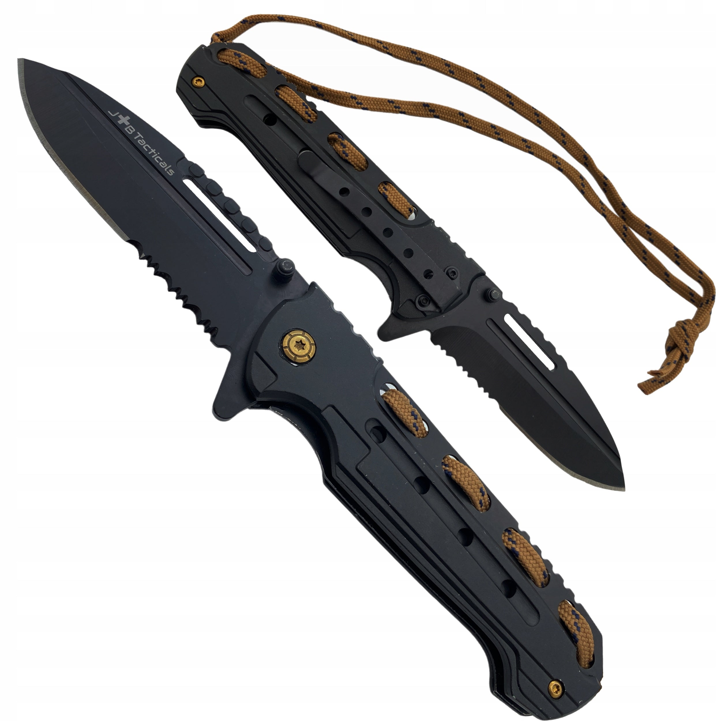 NÓŻ SKŁADANY RATOWNICZY TAKTYCZNY WOJSKOWY FINKA SURVIVAL EDC MYŚLIWSKI 09