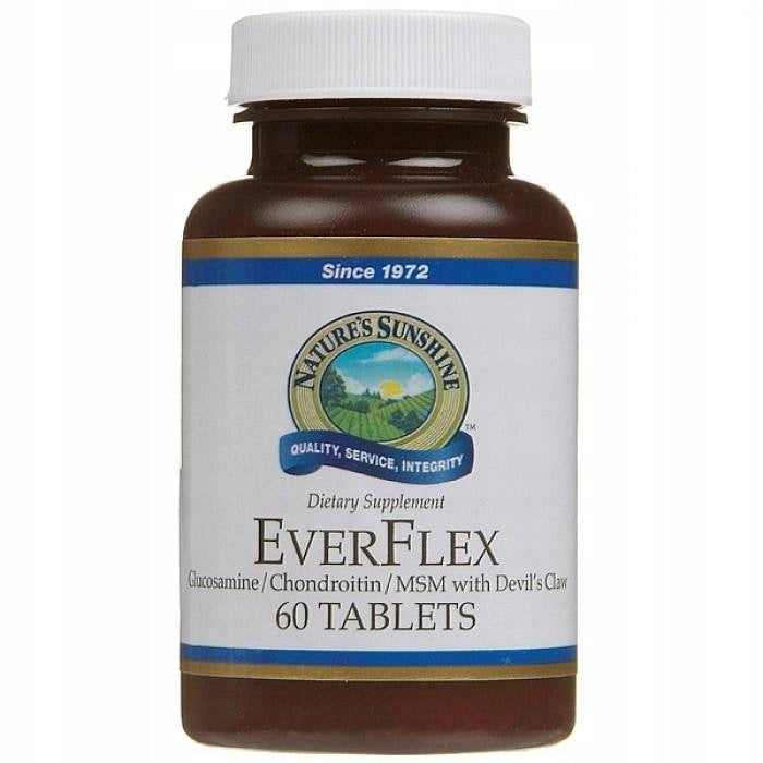 NSP EVERFLEX Nature's Sunshine - Glucosamine, Chondroitin, MSM (60 tabs) EAN (GTIN) 0099904009479