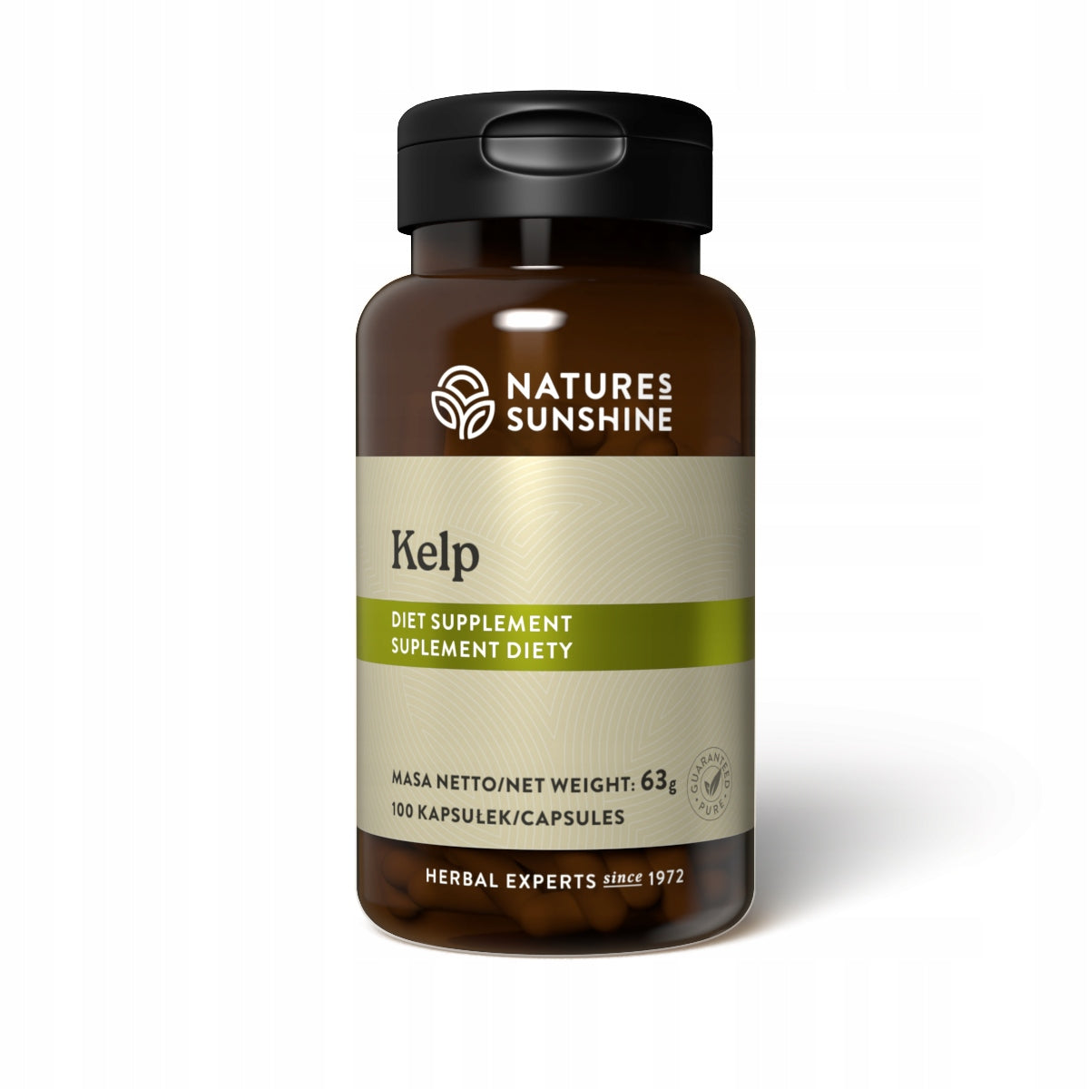 NSP Kelp Nature's Sunshine (100 caps.) brown seaweed