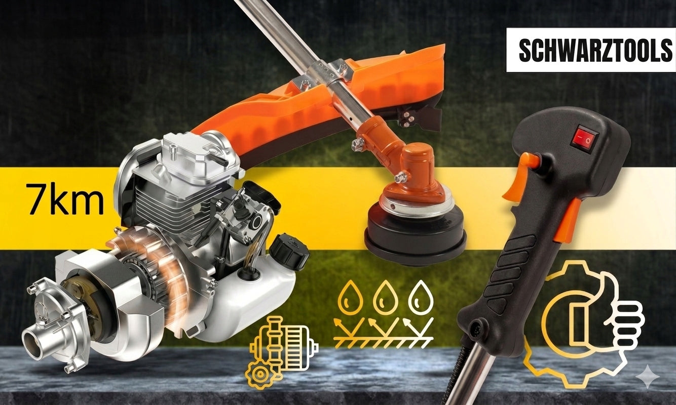 NSTRONGER COMBUSTION SCYTHE 7KM SPLIT TRIMMER MOWER BRUSH CUTTER Brand no brand