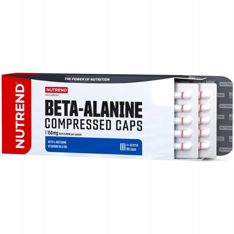 NUTREND Beta-Alanine Compressed Caps 90caps EFFECTIVE TRAINING