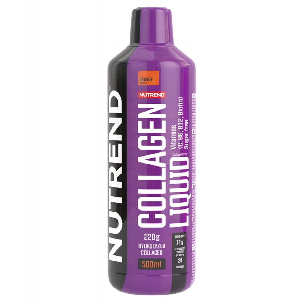 NUTREND COLLAGEN LIQUID COLLAGEN FOR JOINTS BONES SKIN 500 ml HYDROLYZED Expiration date at least six months from the date of purchase