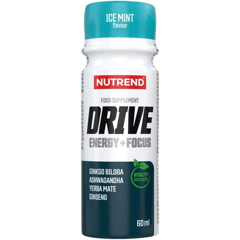NUTREND Drive Shot 60ml ENERGY SHOT VITAMINS STIMULATION FOCUS POWER