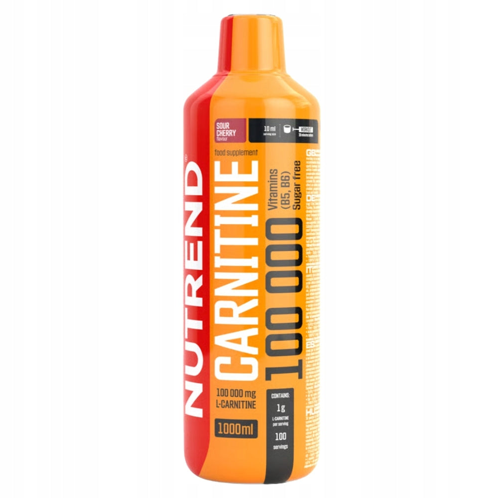 NUTREND FAT BURNER 1000 ml LIQUID – WITHOUT SUGAR AND GLUTEN FOR REDUCTION Expiration date at least six months from the date of purchase