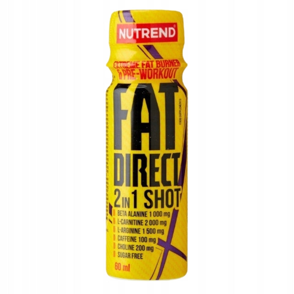 NUTREND FAT DIRECT SHOT 60 ml PRE-WORKOUT FAT BURNER