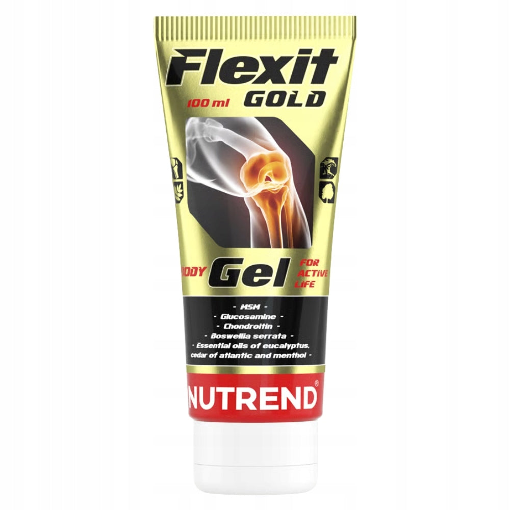 NUTREND FLEXIT GOLD GEL WARMING GEL FOR JOINTS 100 ml PAIN RELIEF