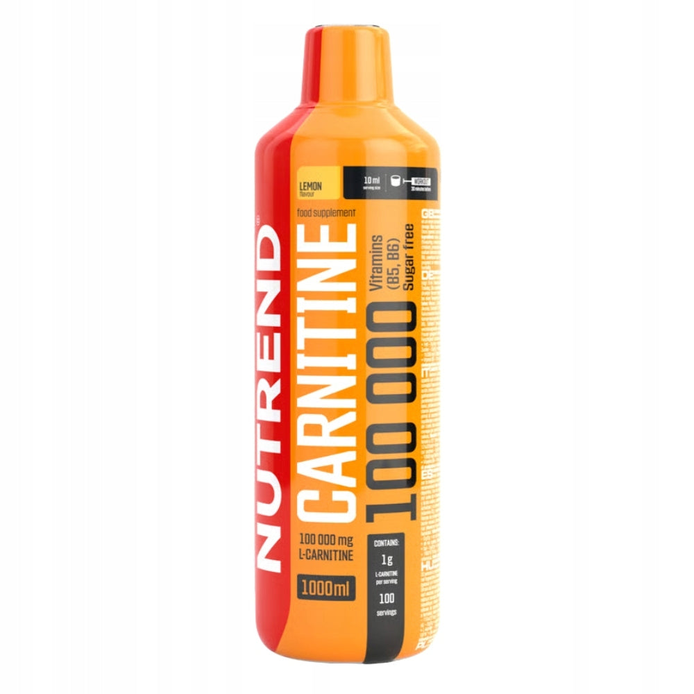 NUTREND L-CARNITINE 1000ml SUGAR FREE METABOLISM SUPPORT FAT BURNER Expiration date at least six months from the date of purchase