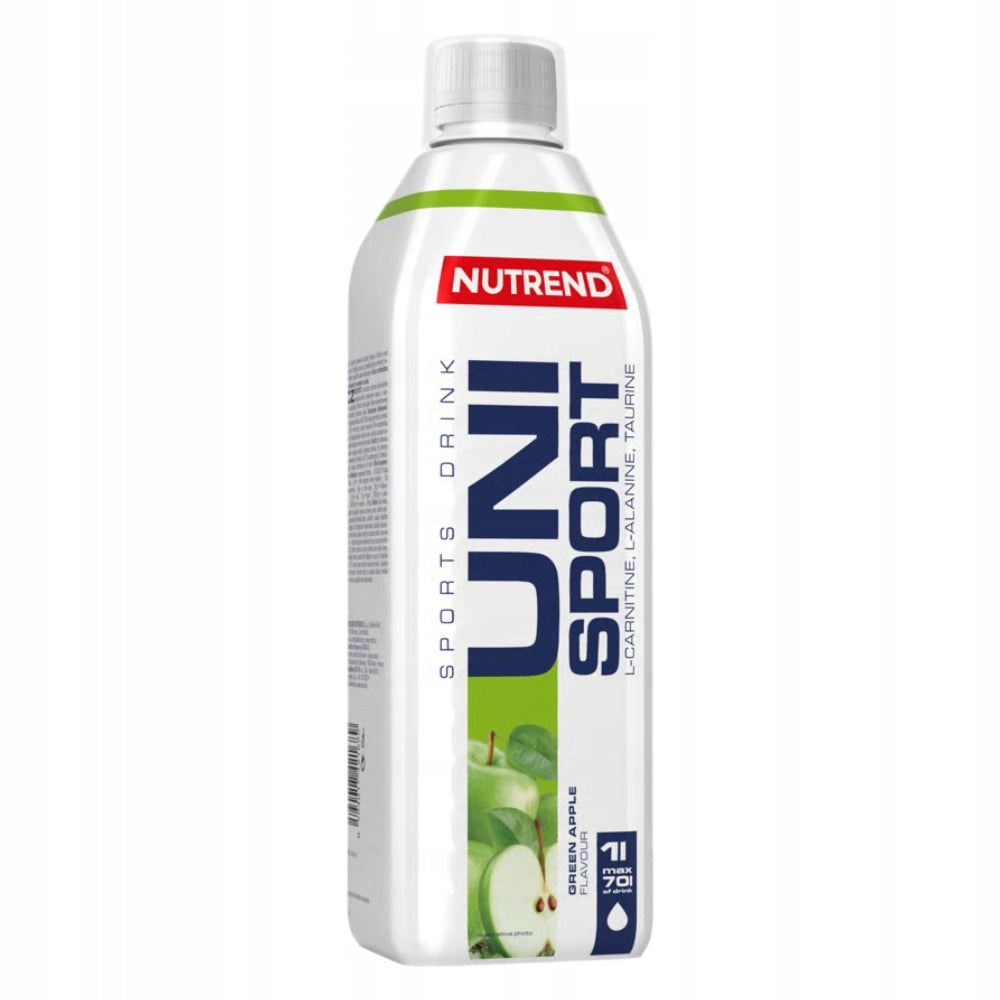 NUTREND UNISPORT ISOTONIC LIQUID HYDRATION REGENERATION ENERGY 1000 ml Expiration date at least six months from the date of purchase
