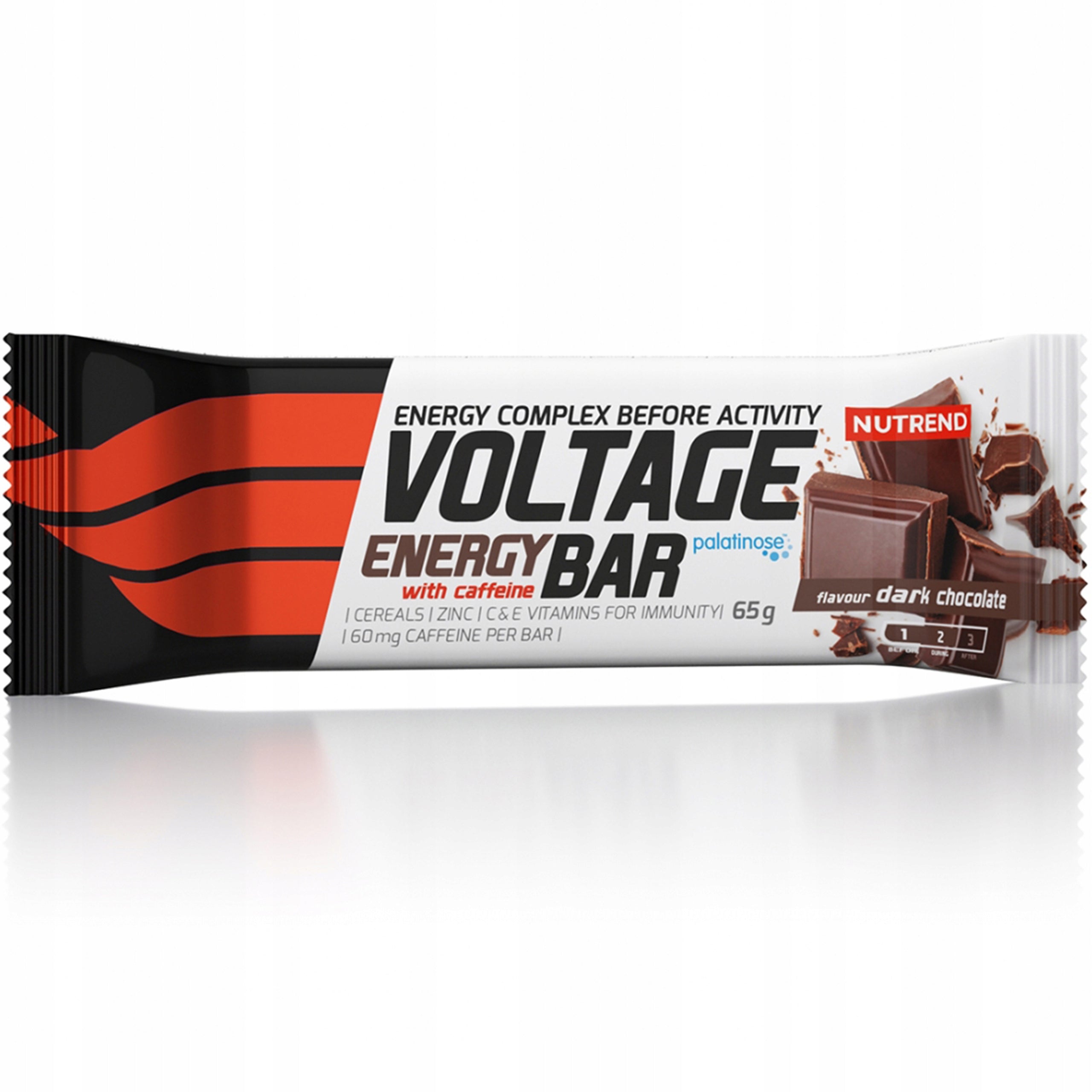 NUTREND Voltage 65g Energy Bar NATURAL OATMEAL ENERGY BAR Expiration date at least 3 months from the date of purchase