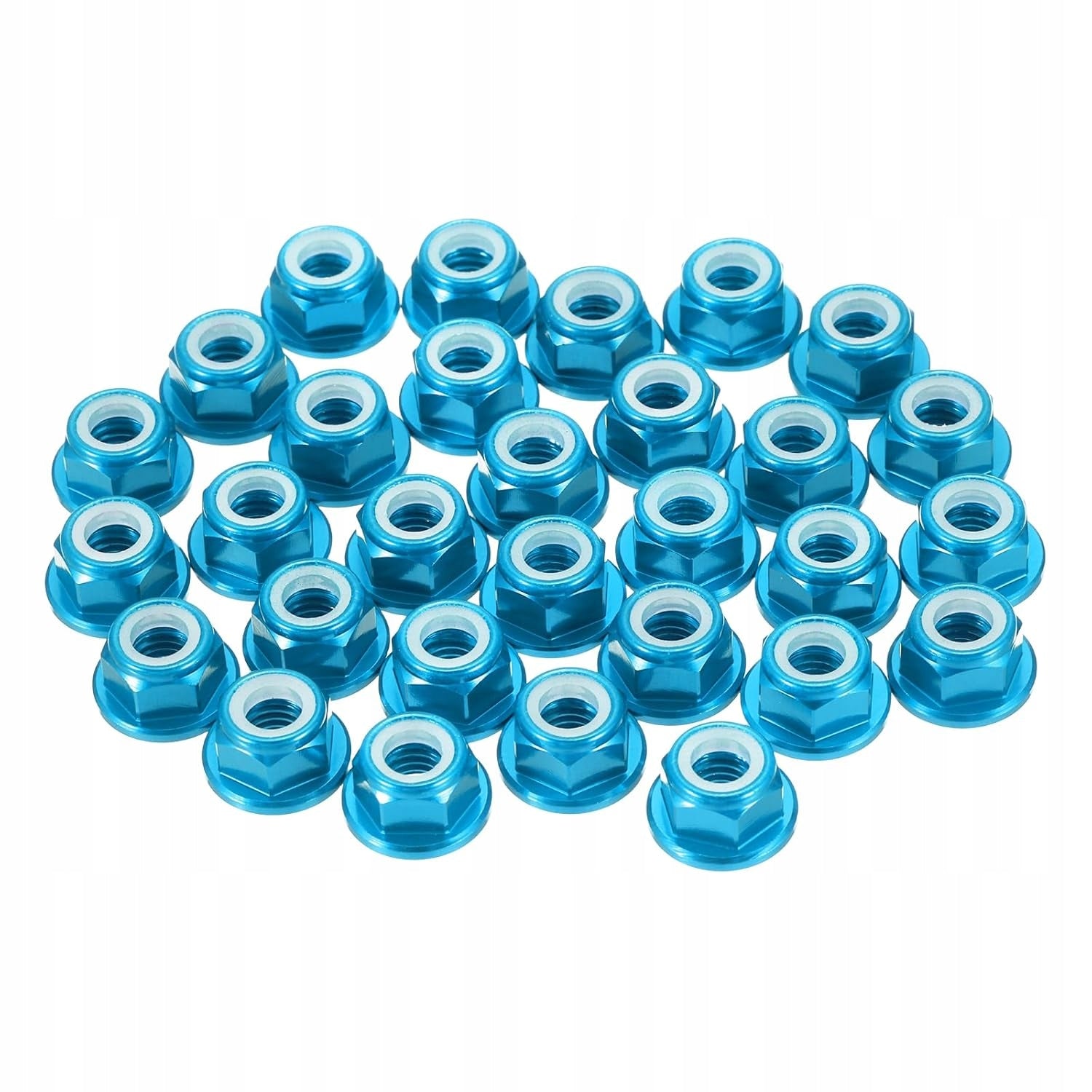 NUTS M5 ALUMINUM SELF-CLAMPING 30 PCS RC DRONE FPV