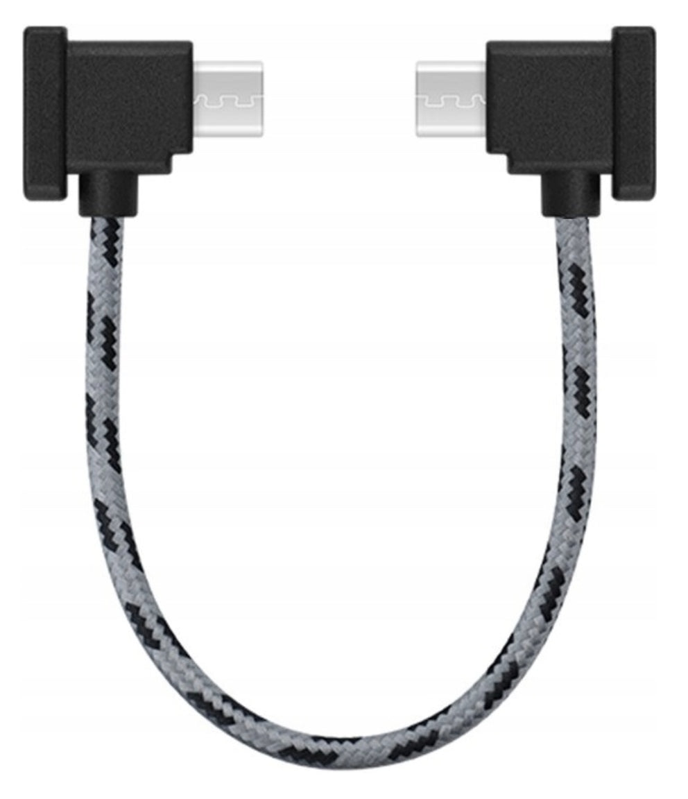 NYLON CABLE OTG FOR DRONE DJI MAVIC AIR / MINI / SE / PRO MICRO USB 15 CM