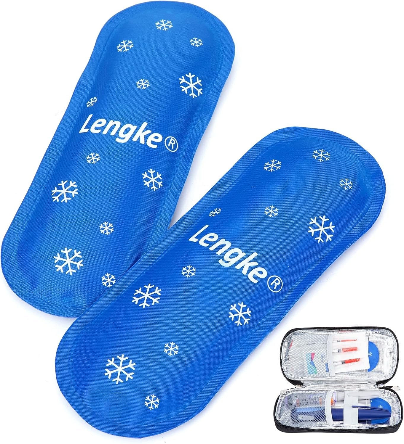 NYLON INSULIN COOLING BAG SET OF 2 MULTIPLE