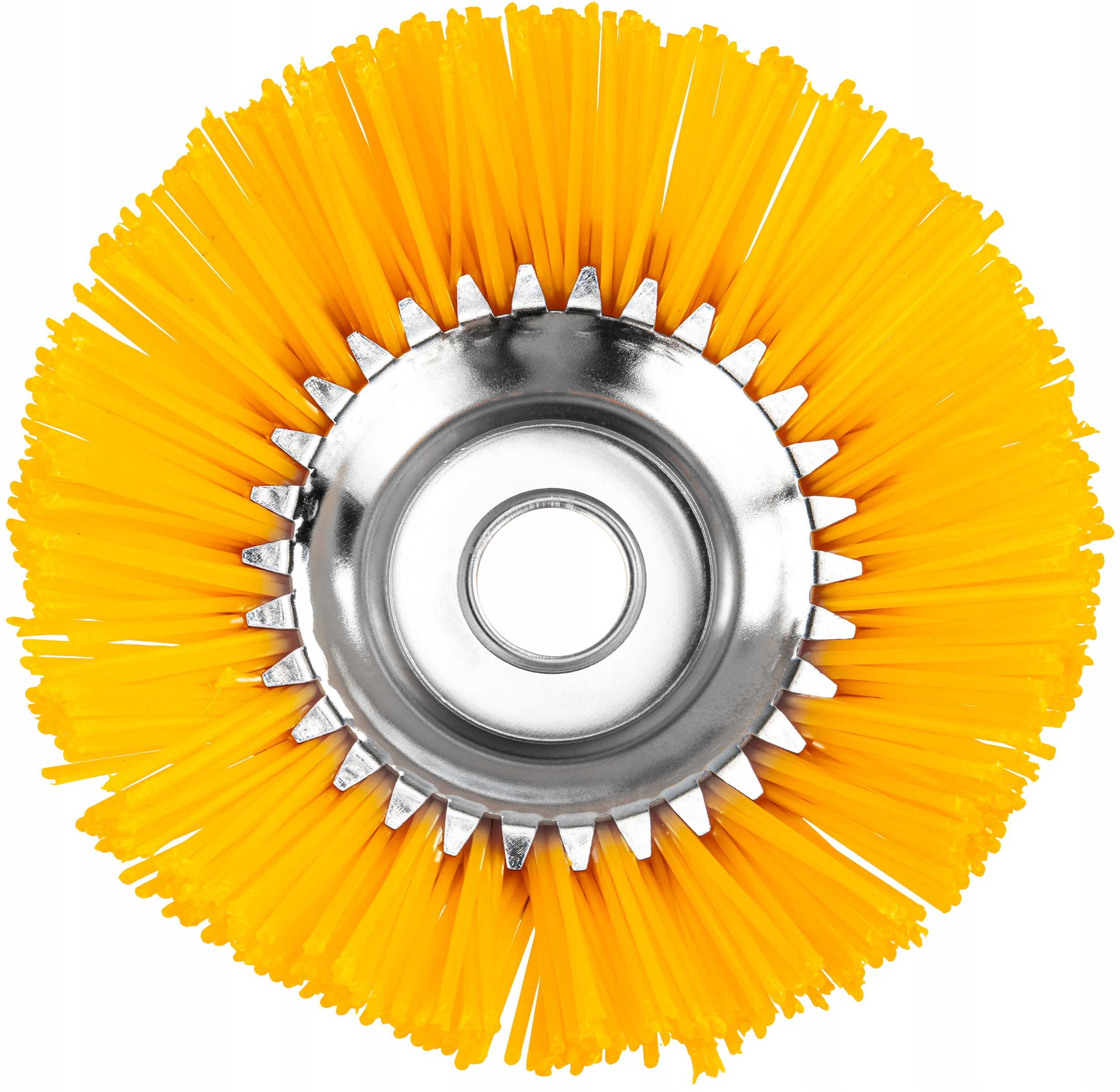 NYLON SCYTHE BRUSH 200mm 25,4mm FOR WEED MOSS PAVEMENT CLEANING Type scythe brush