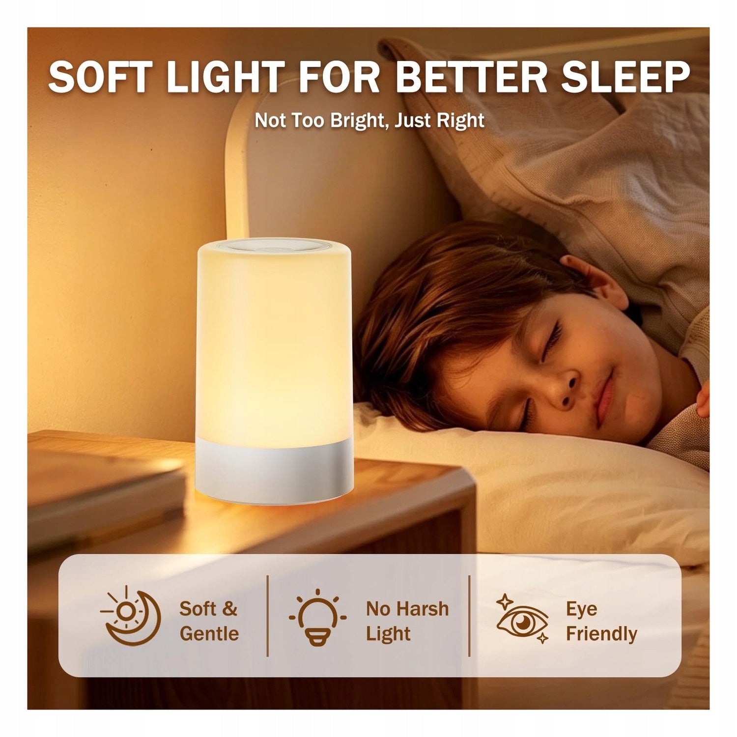 Nachtlampje LED - with touch sensor - for children Brand no brand