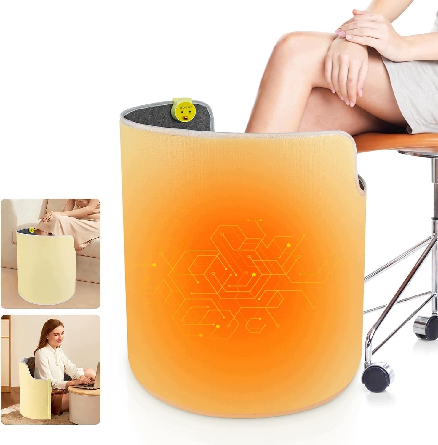 Nalezuns desk foot warmer 170W 130x50 cm to 70°C