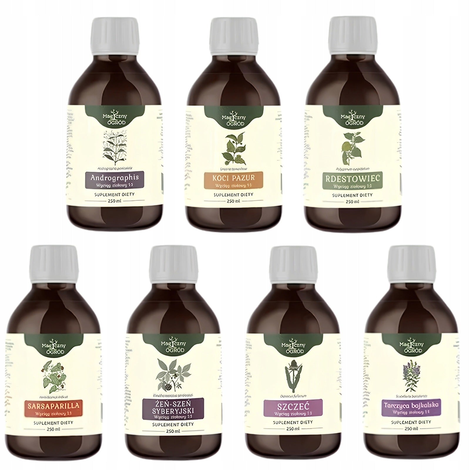 Nanga Buhner protocol liquid 7 pcs 250 ml DETOXIFICATION cleaning Resistance