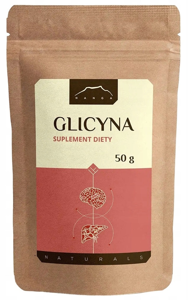 Nanga GLYCINE PURE powder AMINO ACIDS MEMORY SLEEP RELAXATION Liver