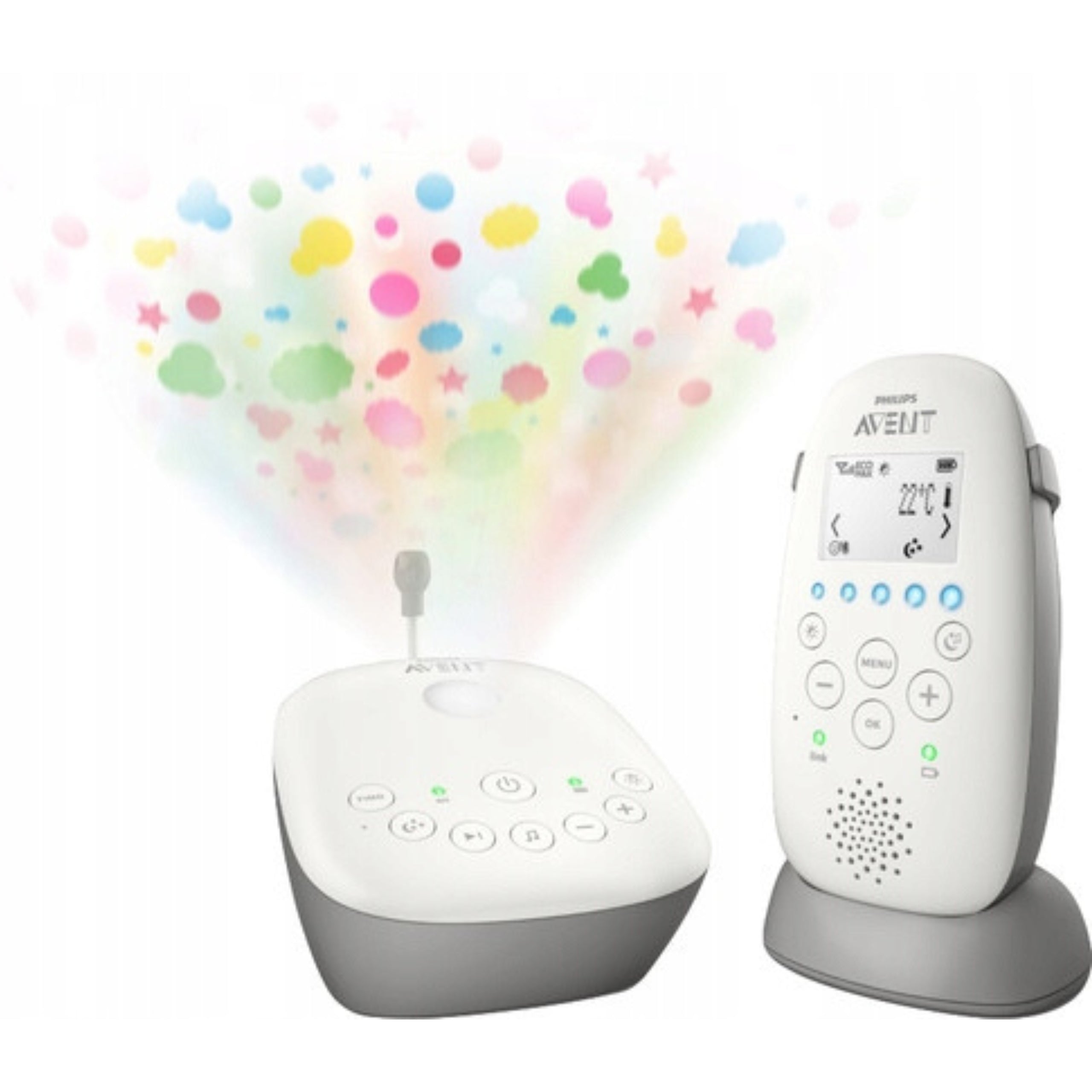 Nania Electronic Philips with Video Camera Philips Avent SCD733 White