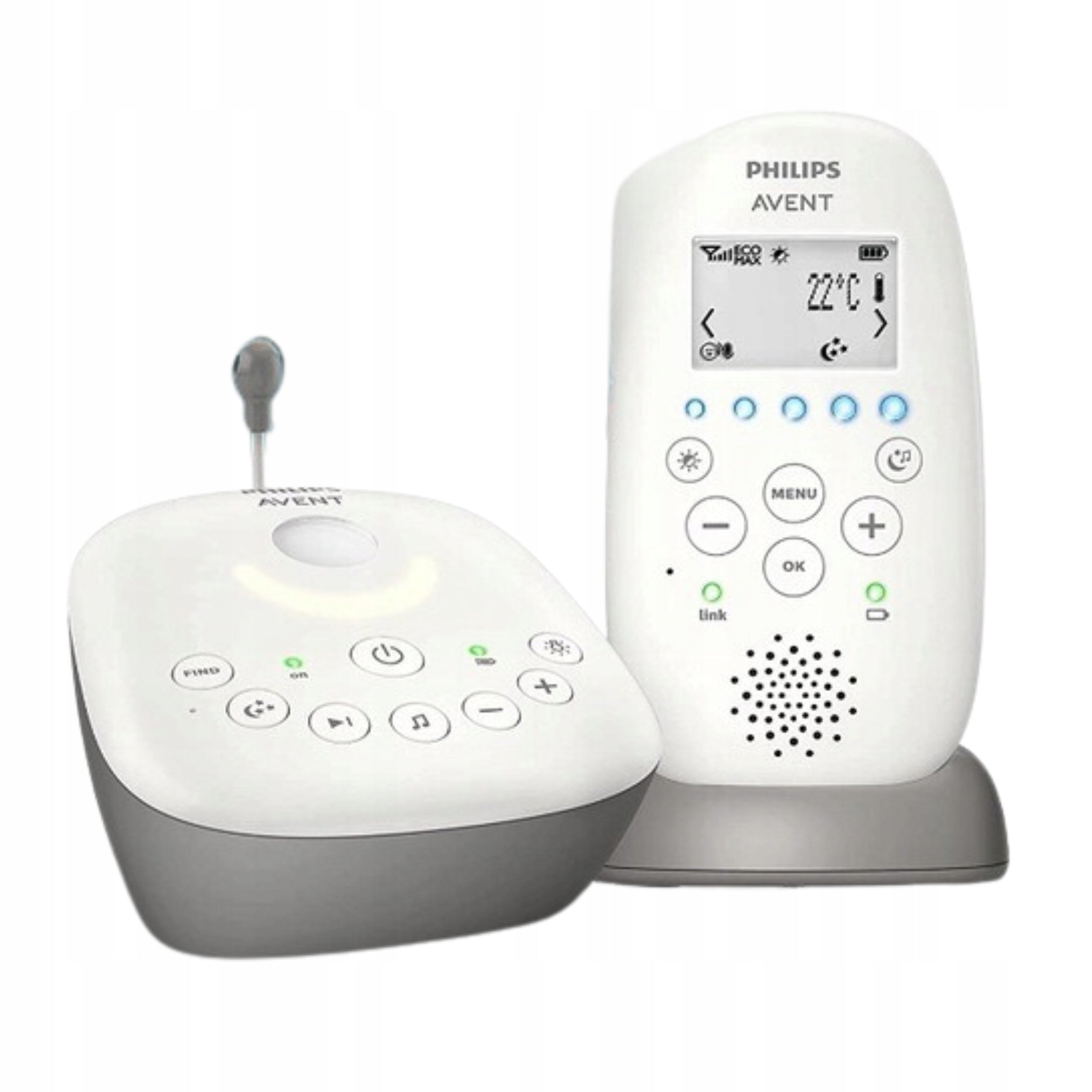 Nania Electronic with Video Camera Philips Avent SCD733 White