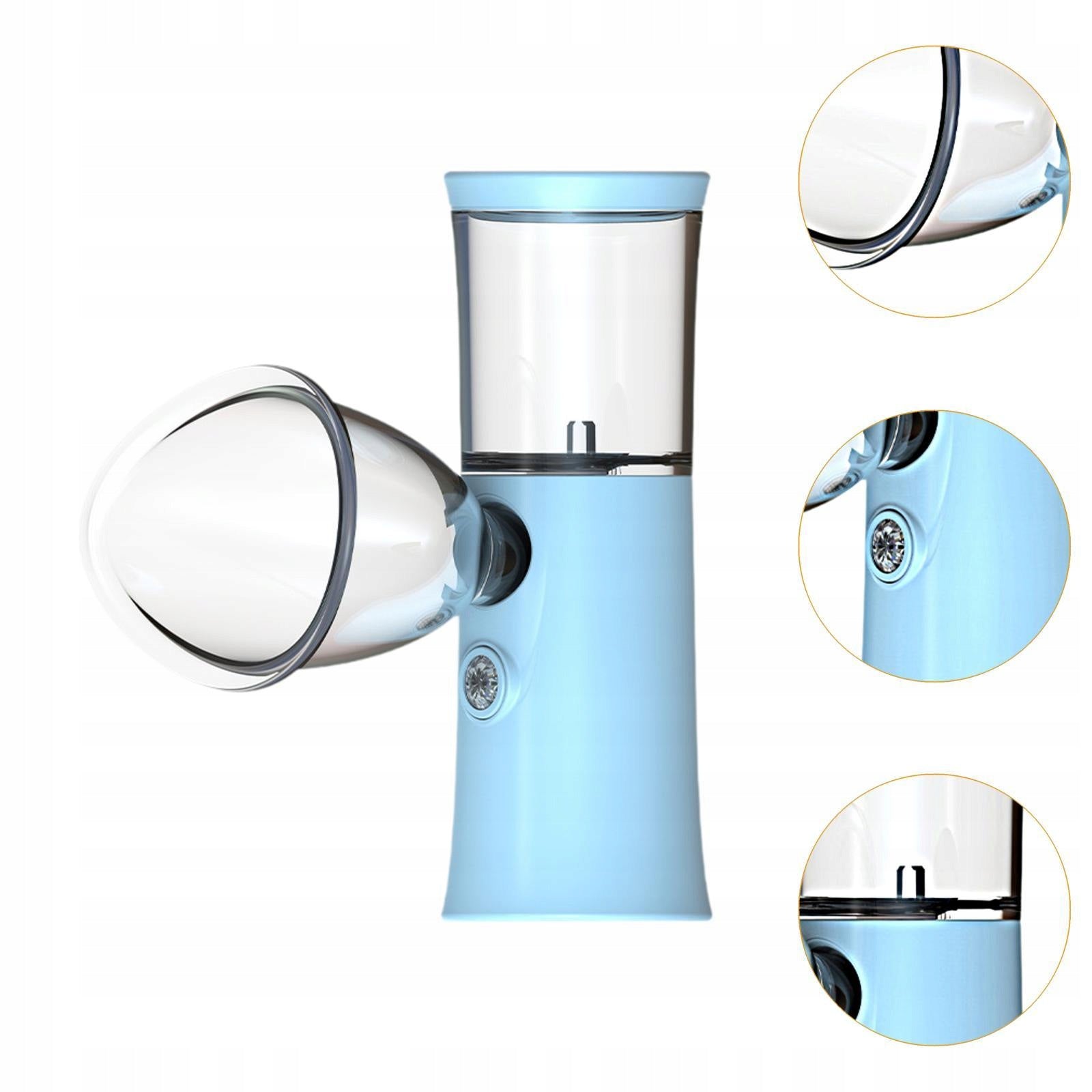 Nano Eyes and Face Mister, Handy Mister , Moisturizing Eye Sprayer for Blue Medical device type accessories for a medical device or a product without an intended medical purpose