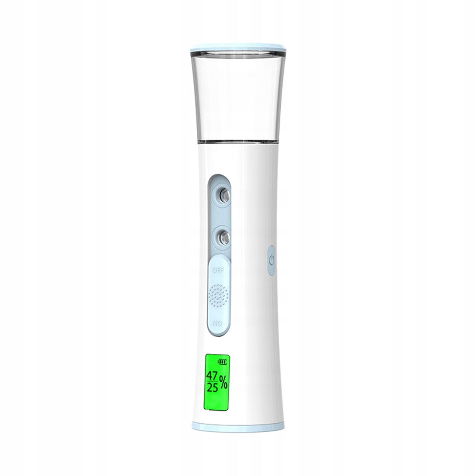 Nano Facial Mist Handheld Mini Face Steamer for Hydrating White Blue Medical device no