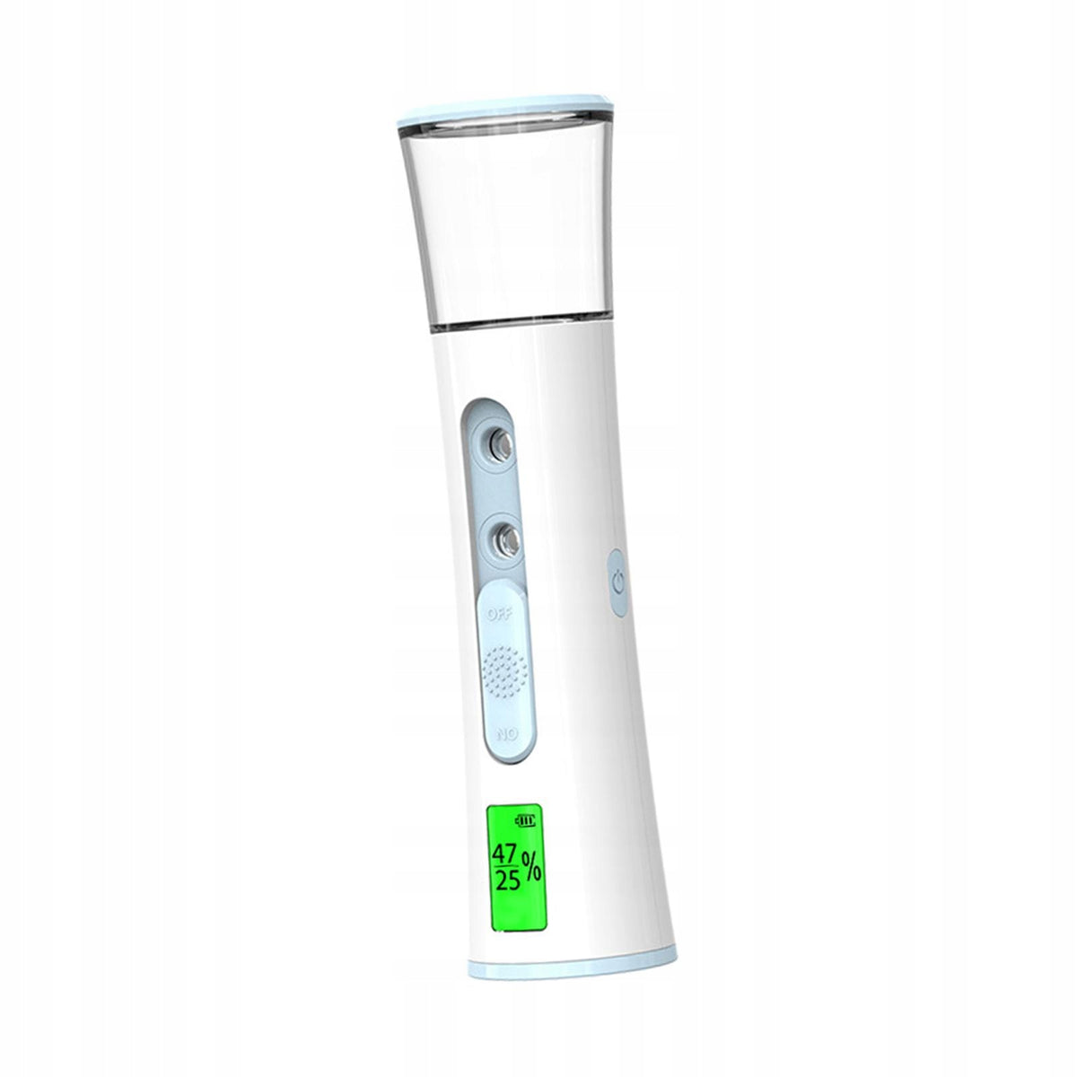 Nano Facial Mist Handheld Mini Face Steamer for Hydrating White Blue