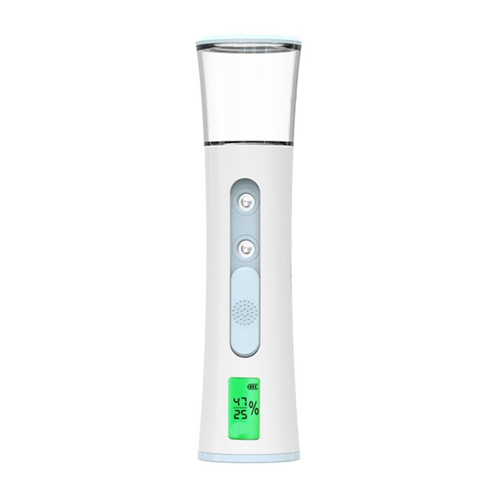 Nano Facial Mist Portable Mini Face Steamer for Eyelash White Blue