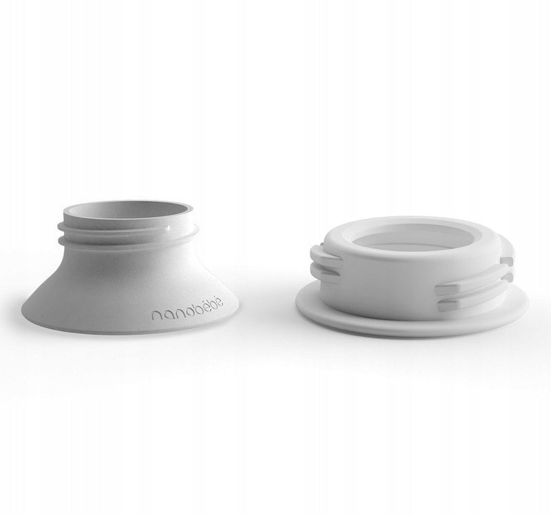 Nanobébé Bottle breast pump adapters, 2 pcs.