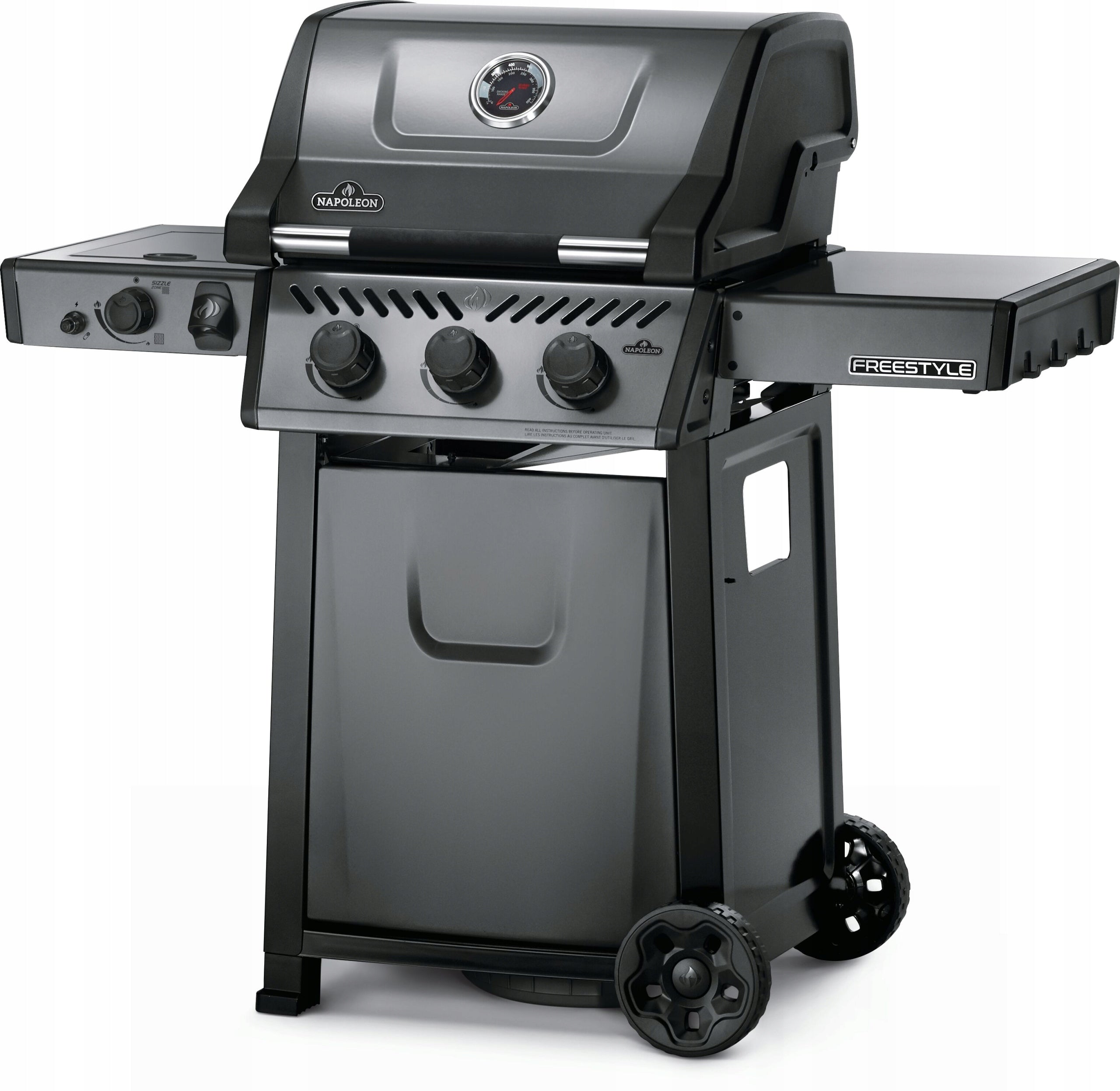 Napoleon Freestyle 365 Gas Grill with Cooking Stove Packaging status original