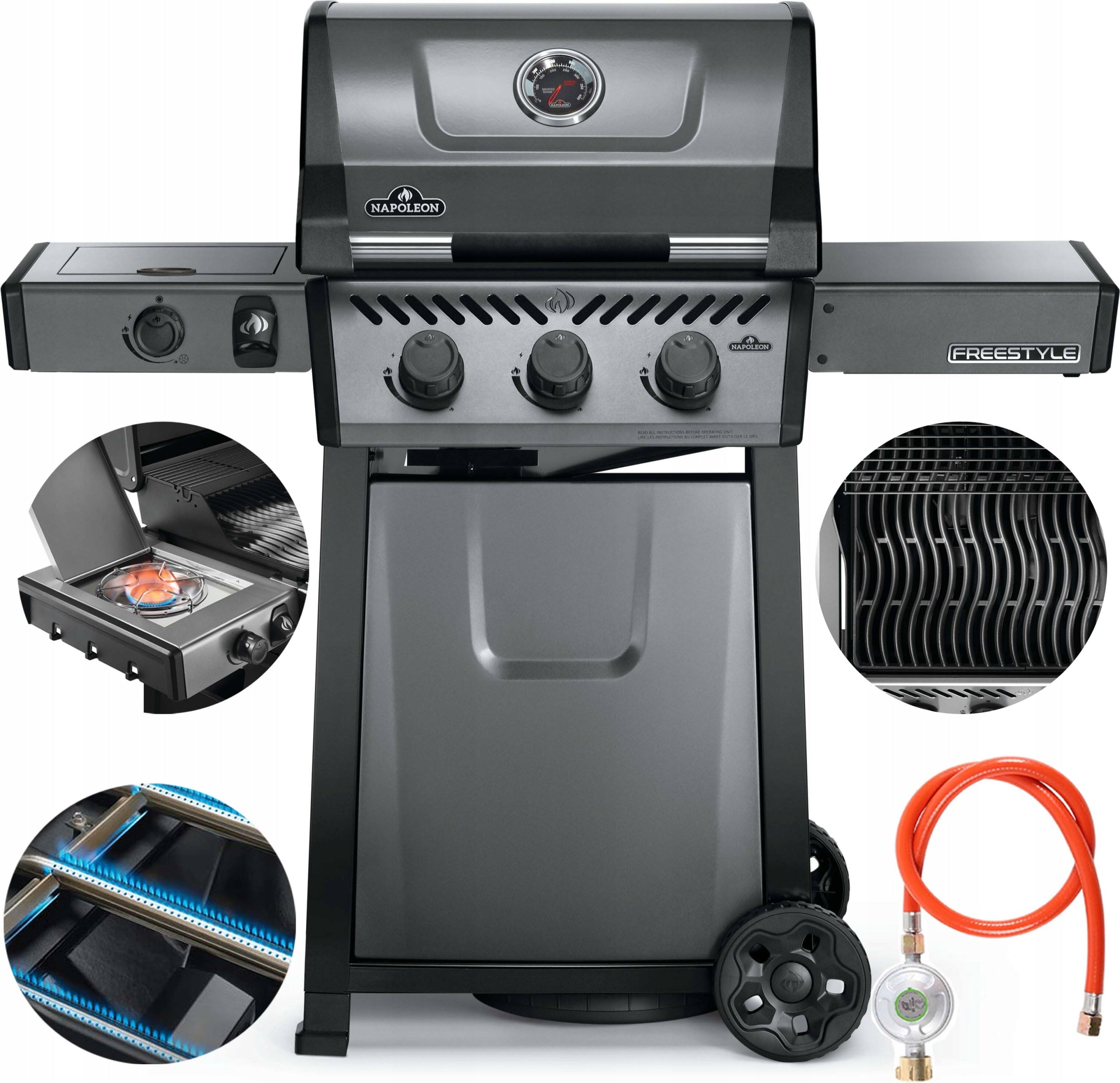 Napoleon Freestyle 365 Gas Grill with Cooking Stove
