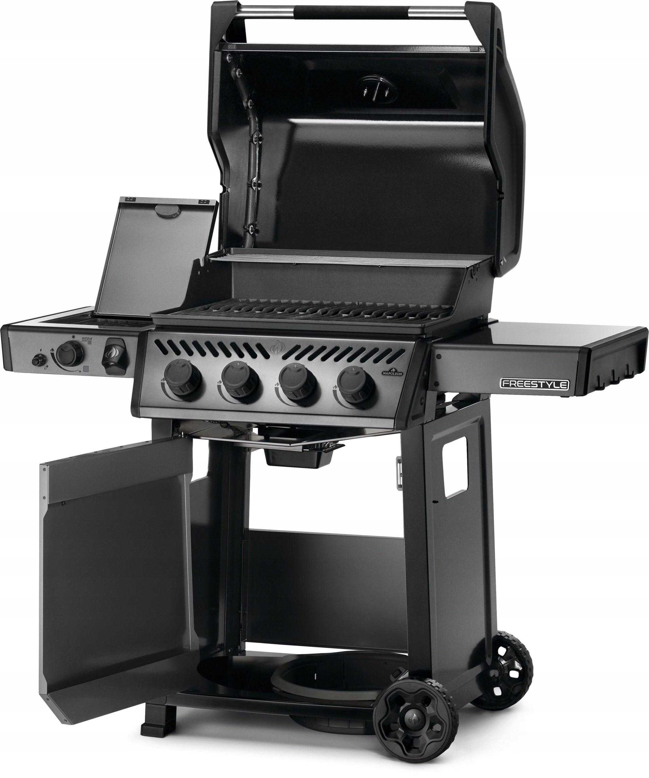 Napoleon Freestyle 425 Gas Grill with Steak Burner SizzleZone Packaging status original