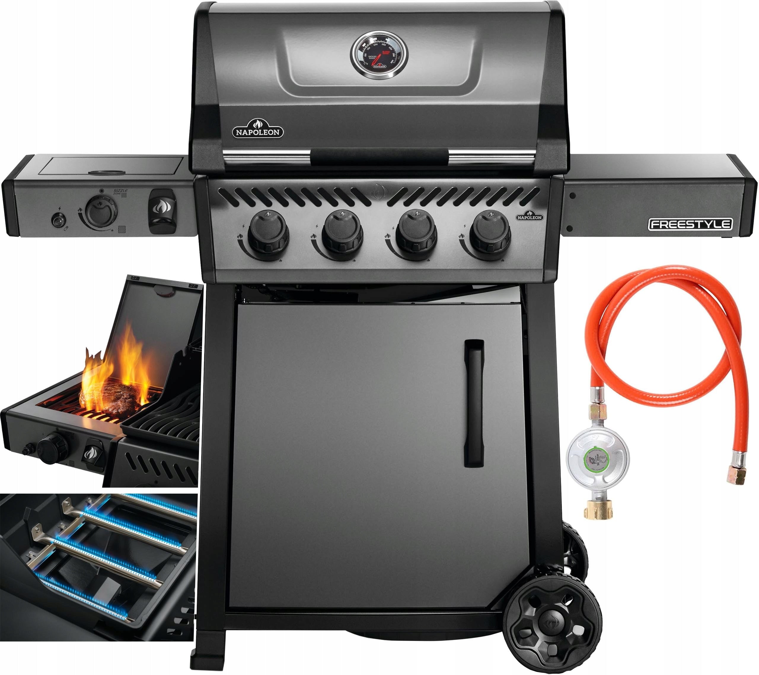 Napoleon Freestyle 425 Gas Grill with Steak Burner SizzleZone