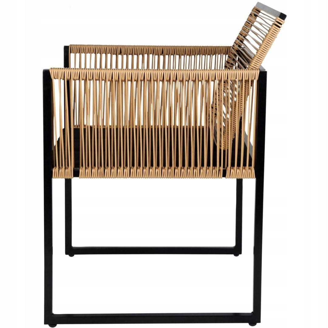 Napoli 2-Person Garden Furniture Set - Elegance and Comfort Main material metal