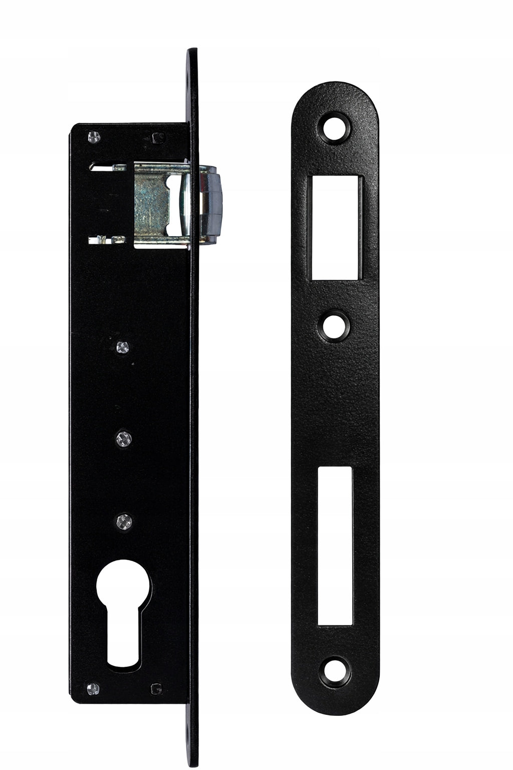 Narrow lock 90/22 roller for insert black for gate door Manufacturer code 9022rolka