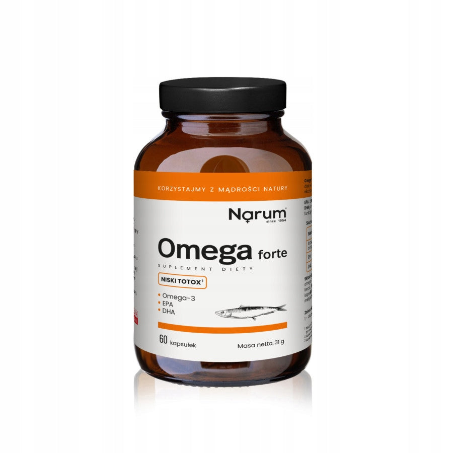 Narum Omega Forte| 60 capsules Manufacturer code 5904624316705